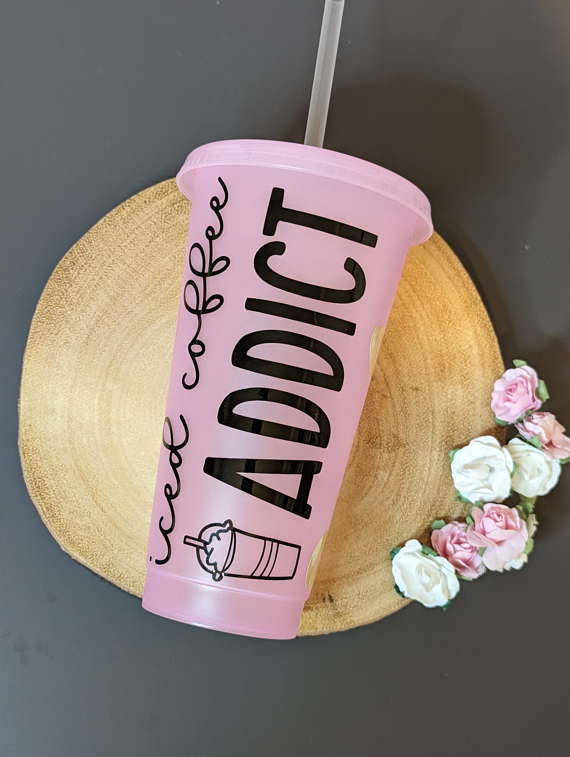 Glow In The Dark Personalised 24oz Cold Cup - Image 2