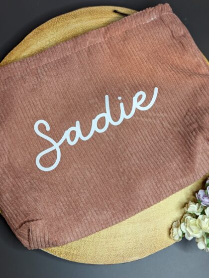 Corduroy Make Up Bags
