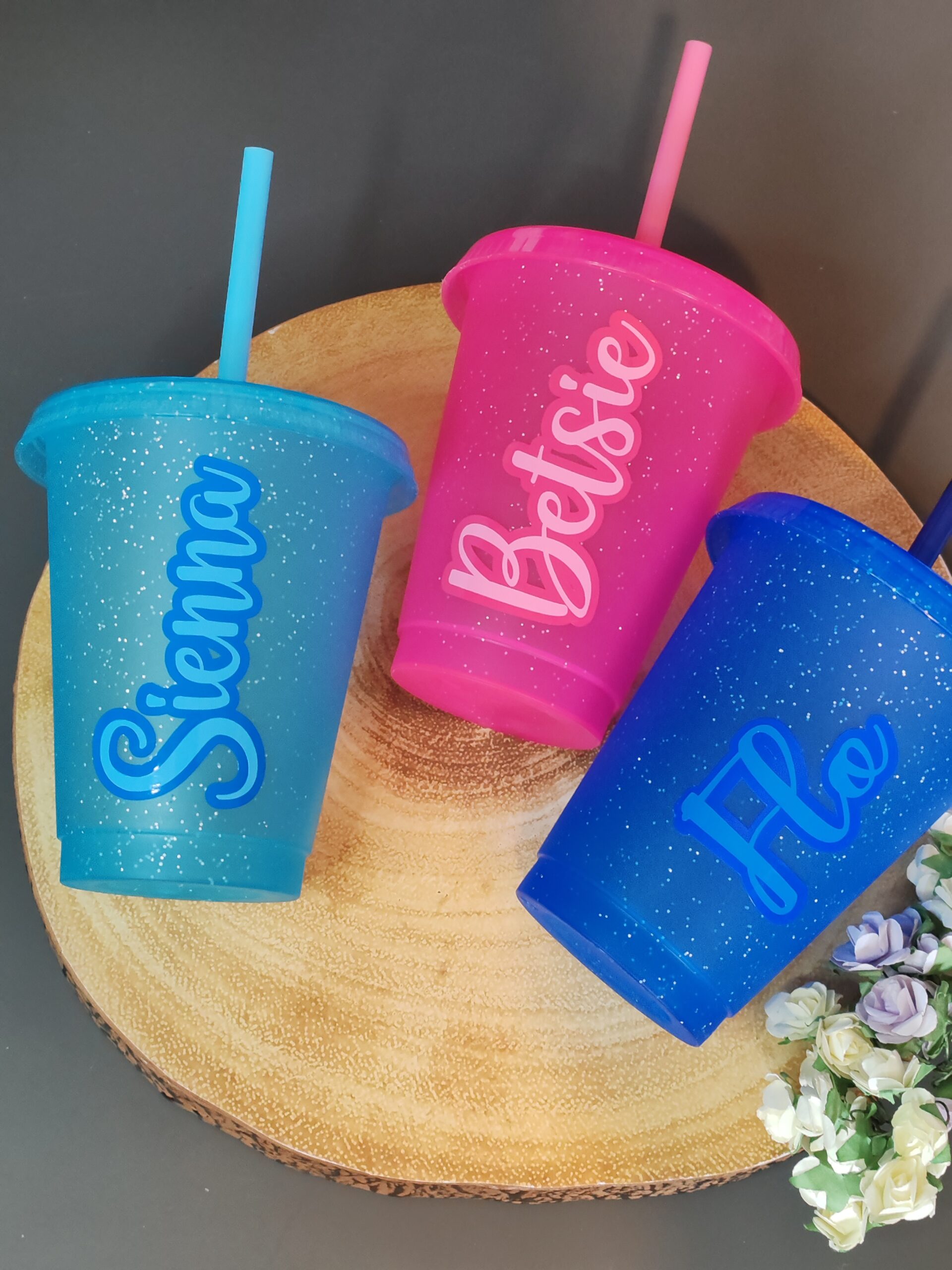 Personalised Sparkly 16oz Cold Cup