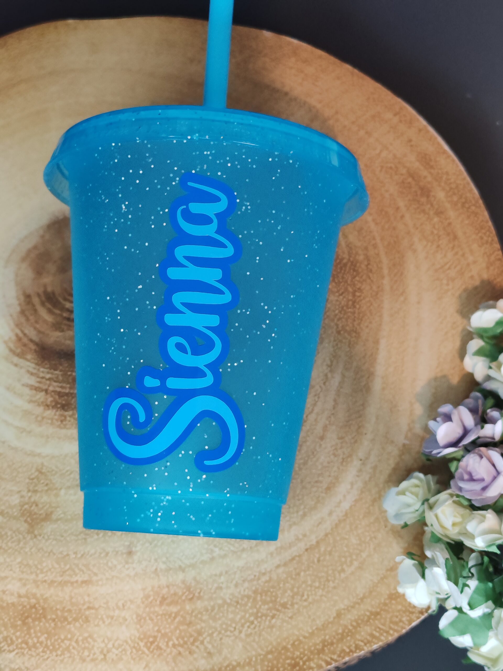 Personalised Sparkly 16oz Cold Cup - Image 4
