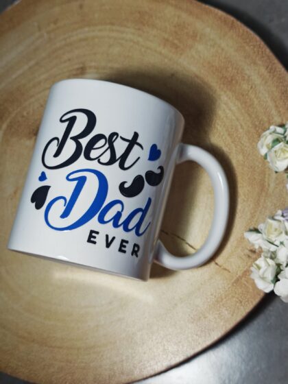Best Dad Ever White Mug
