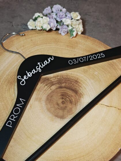 Personalised Prom Wooden Hanger